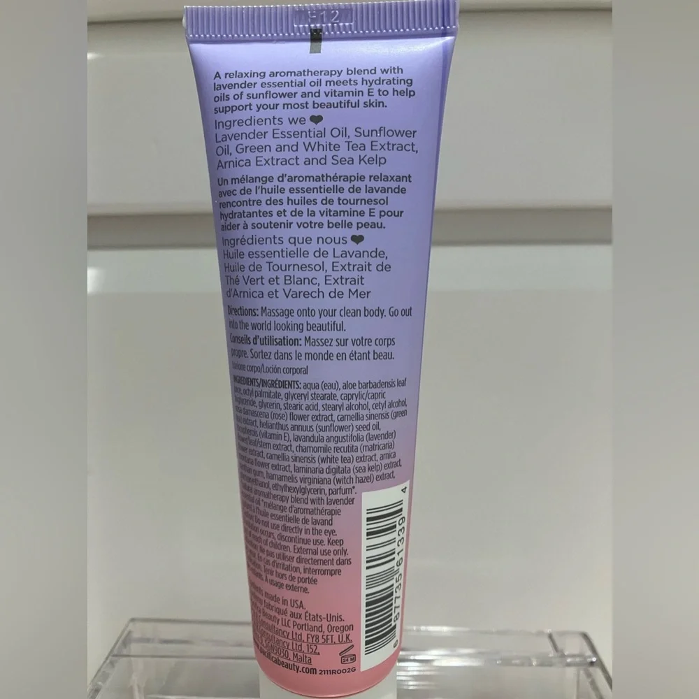 Pacifica Lavender Moon body lotion vegan 1.7 oz